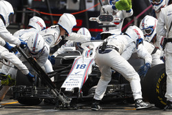 Lance Stroll, Williams FW41, makes a