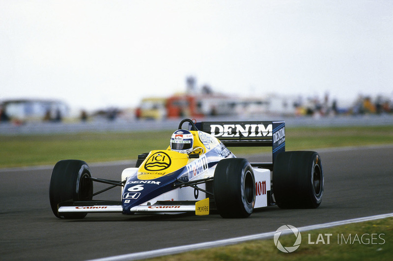 12º Keke Rosberg, Williams FW10, Silverstone 1985. Tiempo: 1:05.591