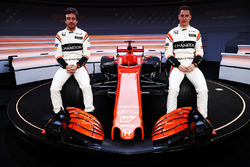 Fernando Alonso, McLaren, et Stoffel Vandoorne, McLaren