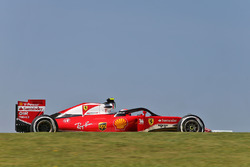 Kimi Raikkonen, Ferrari SF16-H avec le Halo