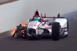 Choque de Sébastien Bourdais, Dale Coyne Racing Honda