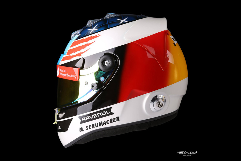 Casque de Mick Schumacher