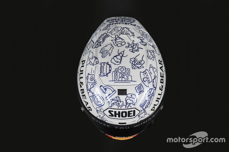 Casco de Alex Marquez, Repsol Honda Team