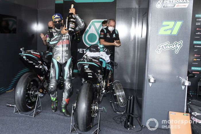 Segundo lugar Franco Morbidelli, Petronas Yamaha SRT