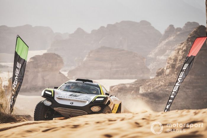 Mikaela Ahlin-Kottulinsky, Jenson Button, JBXE Extreme-E Team 