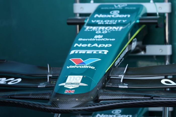 Aston Martin AMR23 detalles técnicos