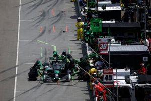 #78: Agustín Canapino, Juncos Hollinger Racing Chevrolet, parada en boxes