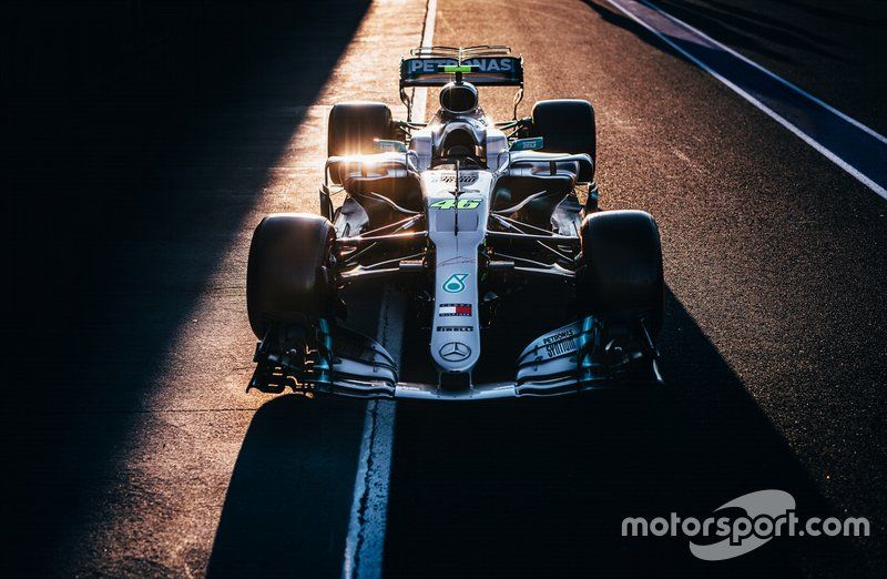 Valentino Rossi, Mercedes-AMG F1 W08