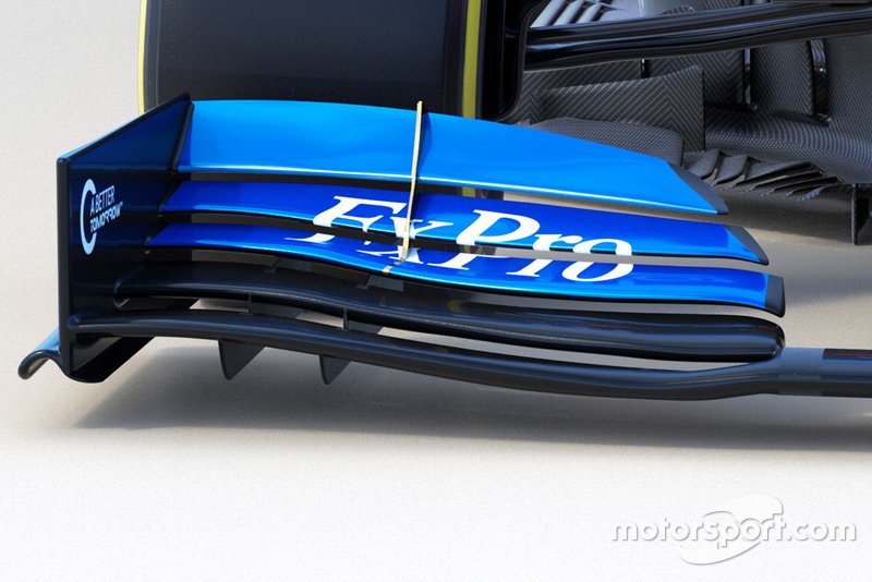 Detalle del McLaren MCL34