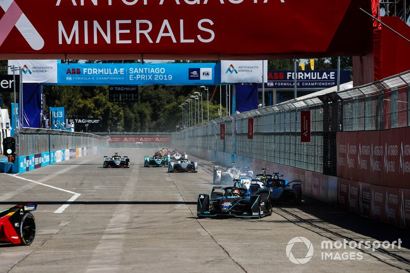 Stoffel Vandoorne, HWA Racelab, VFE-05, Edoardo Mortara Venturi Formula E, Venturi VFE05, Alexander Sims, BMW I Andretti Motorsports, BMW iFE.18, Maximilian Günther, Dragon Racing, Penske EV-3