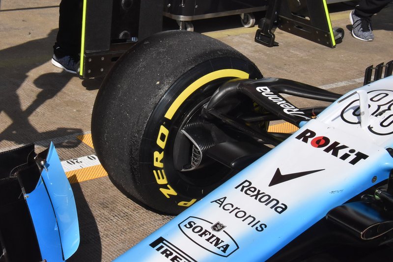 Suspension avant de la Williams FW42