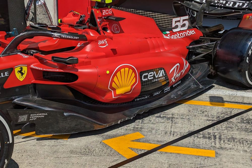 Nuevo fondo del Ferrari SF-23