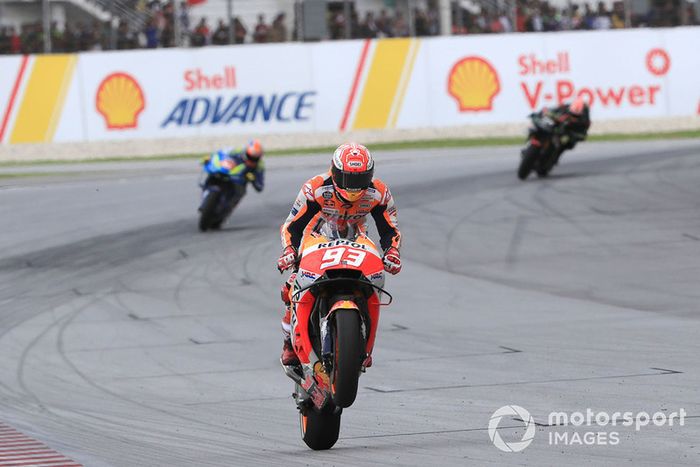 Ganador de la carrera Marc Marquez, Repsol Honda Team