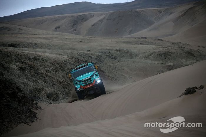 #509 Team De Rooy Iveco: Ton van Genugten, Bernard Der Kinderen, Peter Willemsen  