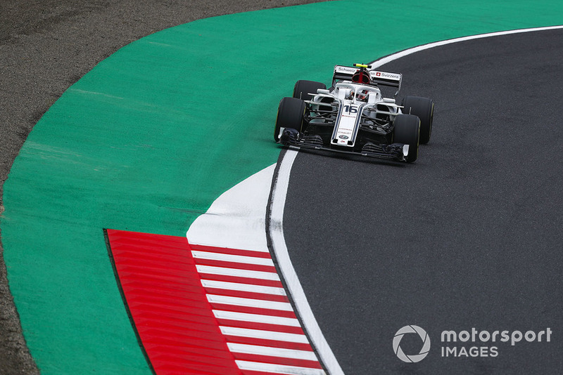 Ausfall: Charles Leclerc, Sauber C37