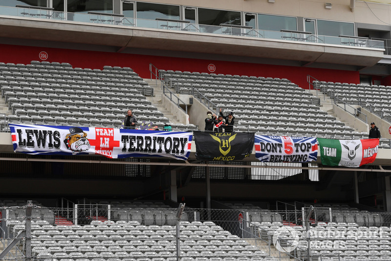 Des fans de Lewis Hamilton, Mercedes AMG F1