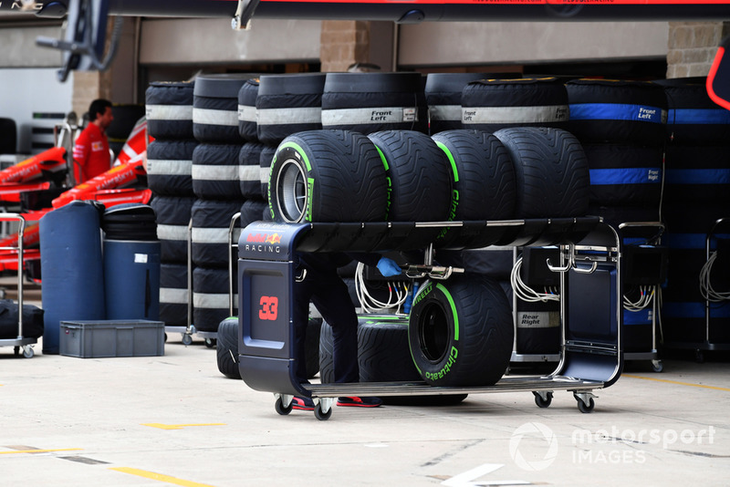 Les pneus Pirelli de Red Bull Racing
