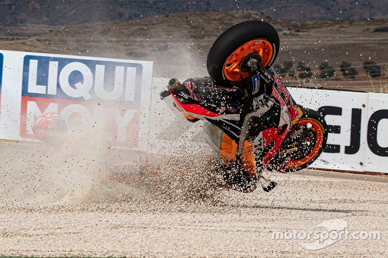 Accidente de Marc Márquez, Repsol Honda Team