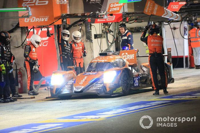 #26 G-Drive Racing Oreca 07 Gibson: Roman Rusinov, Job Van Uitert, Jean-Eric Vergne  