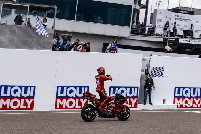 Race winner Marc Marquez, Ducati Team