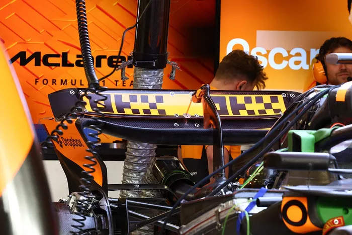 McLaren MCL38 detail