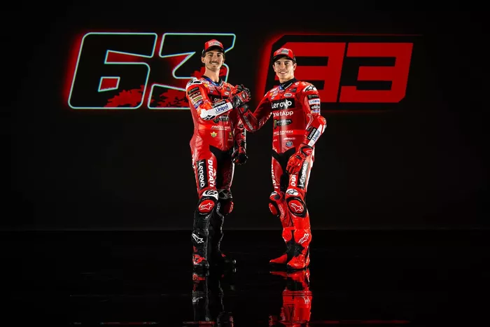 Francesco Bagnaia, Marc Marquez, Ducati Team 
