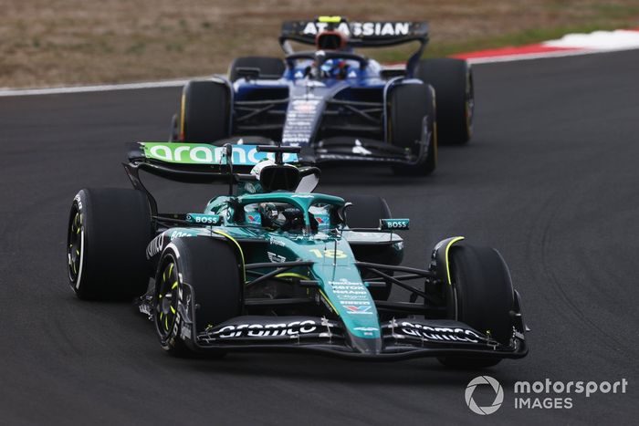 Lance Stroll, Aston Martin Racing, Carlos Sainz, Williams