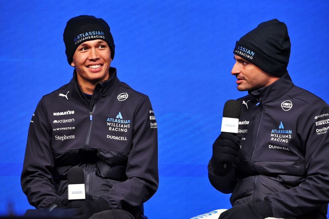 Alex Albon i Carlos Sainz, Williams