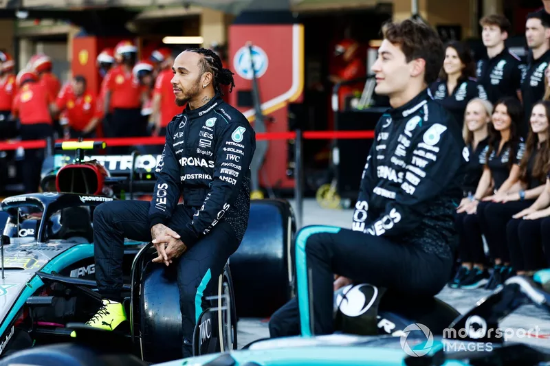 Lewis Hamilton, Mercedes-AMG F1 Team, George Russell, Mercedes-AMG F1 Team