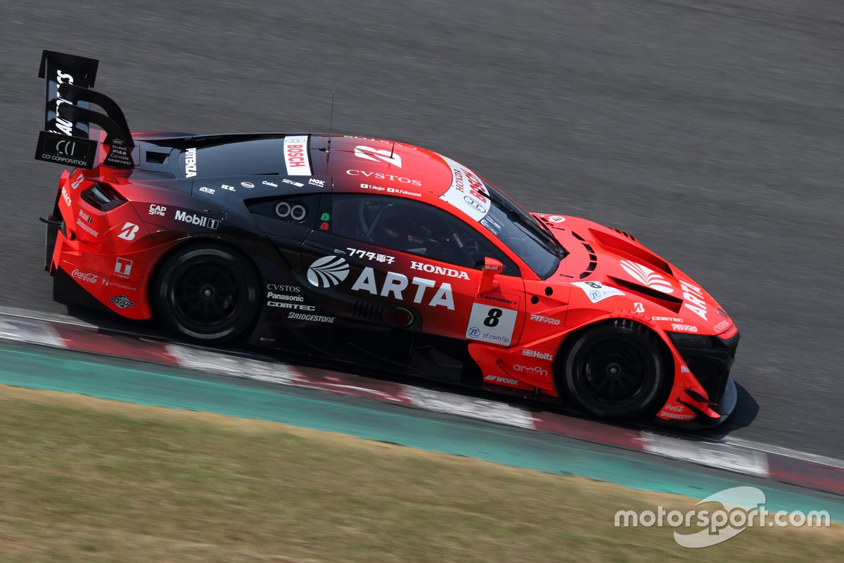 #8 Autobacs Racing Team Aguri Honda NSX-GT: Tomoki Nojiri, Nirei Fukuzumi
