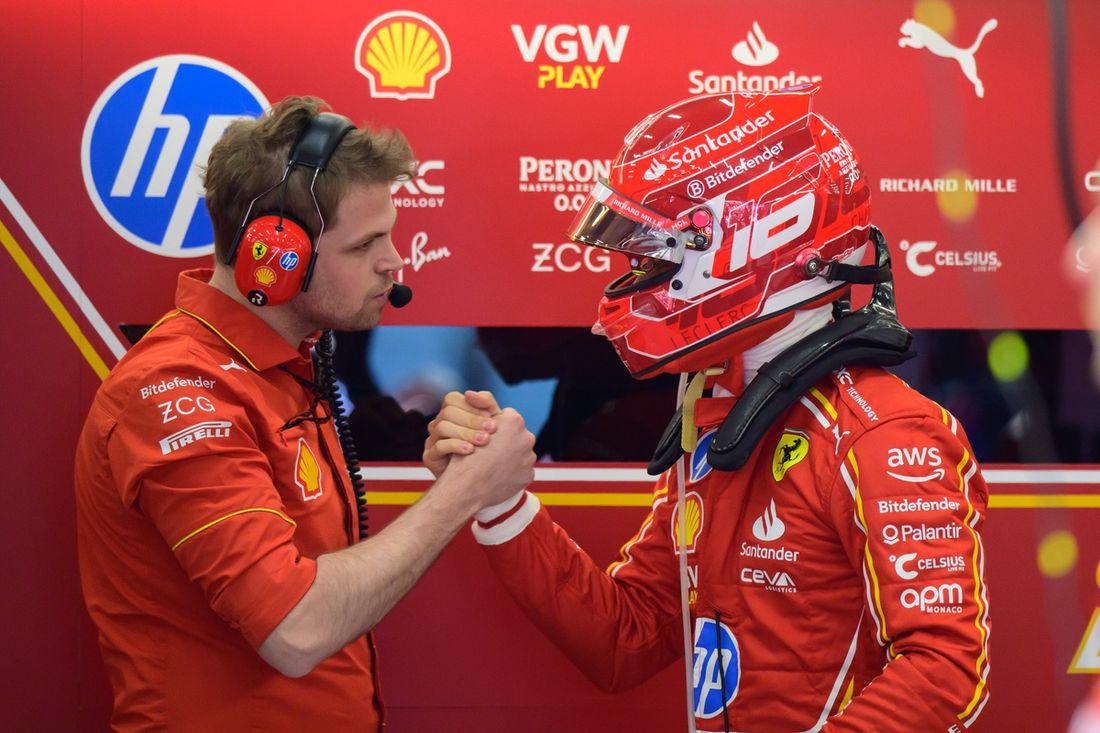 Inżynier Ferrari zachęca Charlesa Leclerca