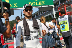 Sergio Perez, Sahara Force India F1 on the grid