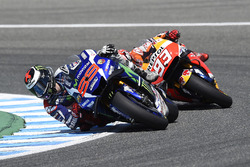 Jorge Lorenzo, Yamaha Factory Racing and Marc Marquez, Repsol Honda Team
