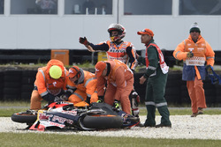 Marc Márquez, Repsol Honda Team, choque