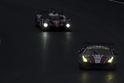 #71 AF Corse Ferrari 488 GTE: Davide Rigon, Sam Bird y #6 Toyota Racing Toyota TS050 Hybrid: Stéphan