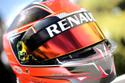 Il casco di Romain Grosjean, Haas F1 Team