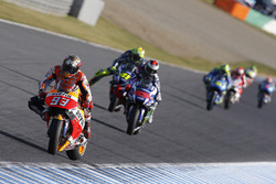 Marc Márquez, Repsol Honda Team, Jorge Lorenzo, Yamaha Factory Racing, Valentino Rossi, Yamaha Facto