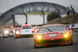 Джанкарло Физикелла, Тони Виландер, Маттео Малучелли, #82 Risi Competizione Ferrari 488 GTE