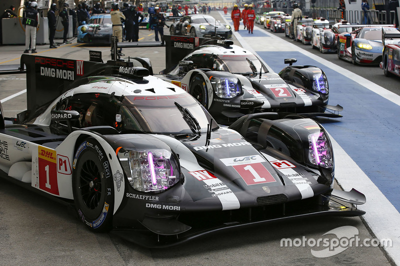 #1 Porsche Team, Porsche 919 Hybrid: Timo Bernhard, Mark Webber, Brendon Hartley