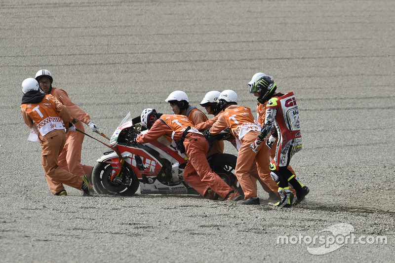 Аварія Кела Кратчлоу, Team LCR Honda