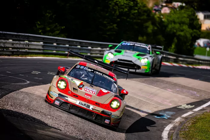 #5 BLACK FALCON Team EAE Porsche 911 GT3 R Drivers: Mustafa Mehmet Kaya, Thomas Kiefer, Gabriele Piana, Mike Stursberg
