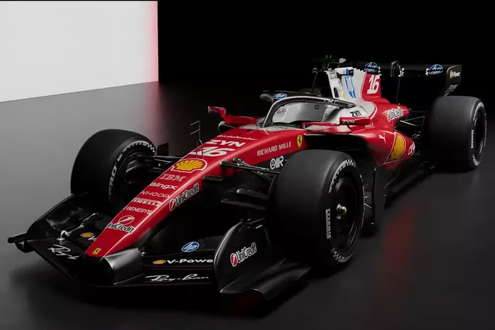 Decoración del Ferrari SF-26