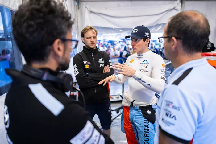 Adrien Fourmaux, Alexandre Coria, Hyundai Shell Mobis World Rally Team Hyundai i20 N Rally1