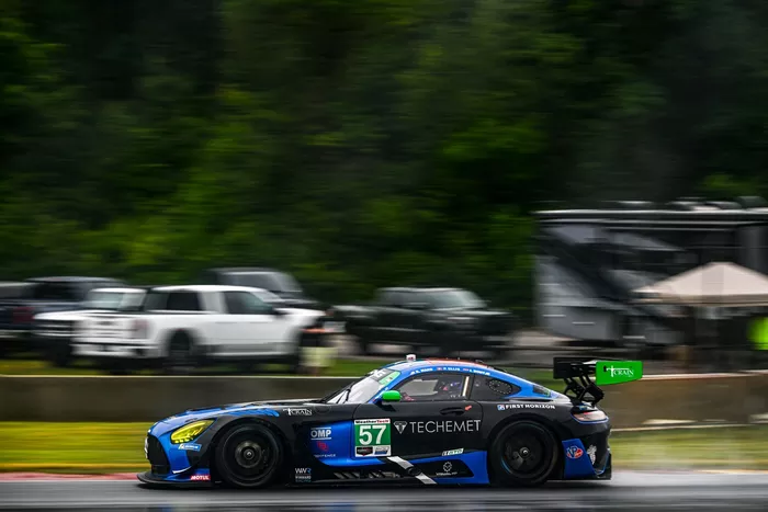 #57 WINWARD RACING Mercedes-AMG GT3: Russell Ward, Philip Ellis, Indy Dontje