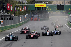 Alexander Albon, DAMS, George Russell, ART Grand Prix