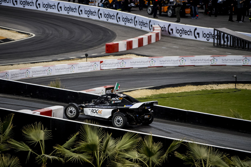 Memo Rojas of Team Mexico driving the ROC Car