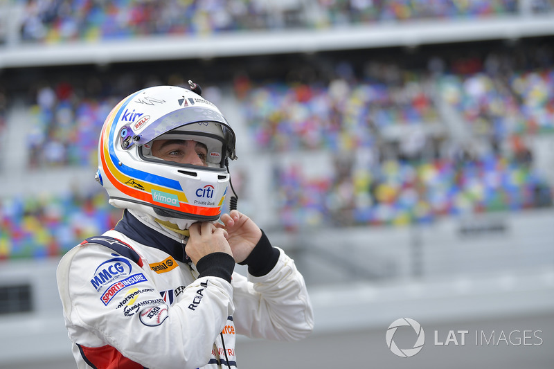 #23 United Autosports Ligier LMP2, P:  Fernando Alonso