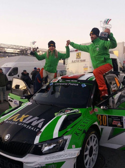 I vincitori del Gruppo R5, Andrea Crugnola e Moira Lucca, Metiorsport.it