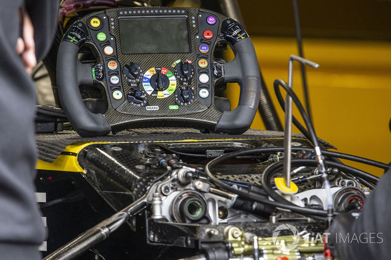 Volante del Renault Sport F1 Team R.S. 18