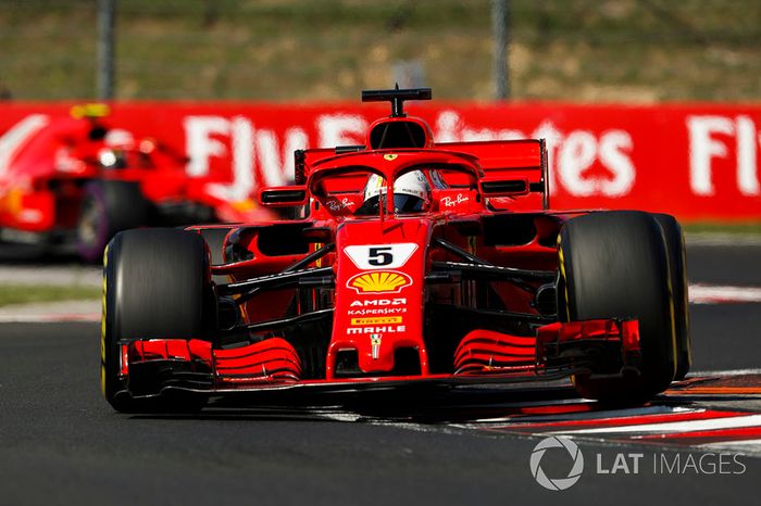 3. Sebastian Vettel, Ferrari SF71H